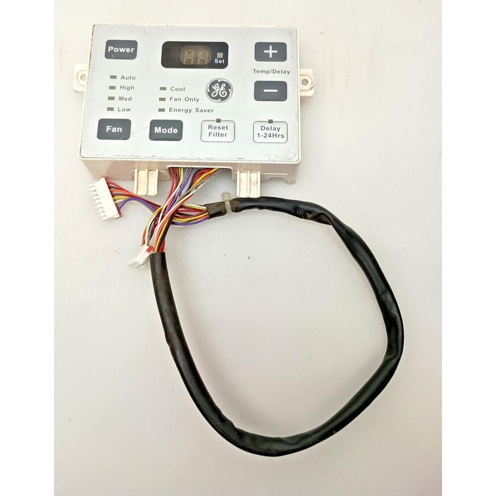 GE AEL06LVQ3 Air Conditioner User Control Panel – 4⅜ x 3⅛ – OEM Tested